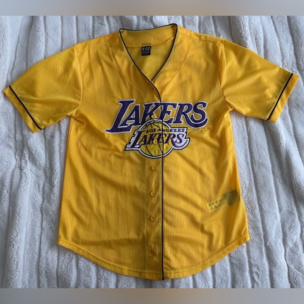 LAKERS Authentic Athletic Jersey💛💜NWOT